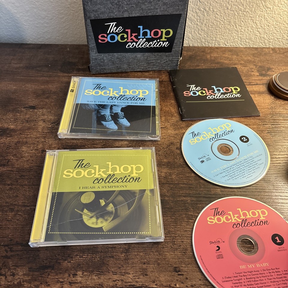 Sock Hop Collection Time Life BOX SET (missing 4/8 CDs) 610583497823| eBay