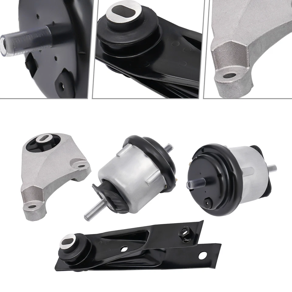 4pcs Engine Motor Mounts for 2008 Buick Enclave 3.6L / GMC Acadia 2007-2008 — 第 2/4 张图片