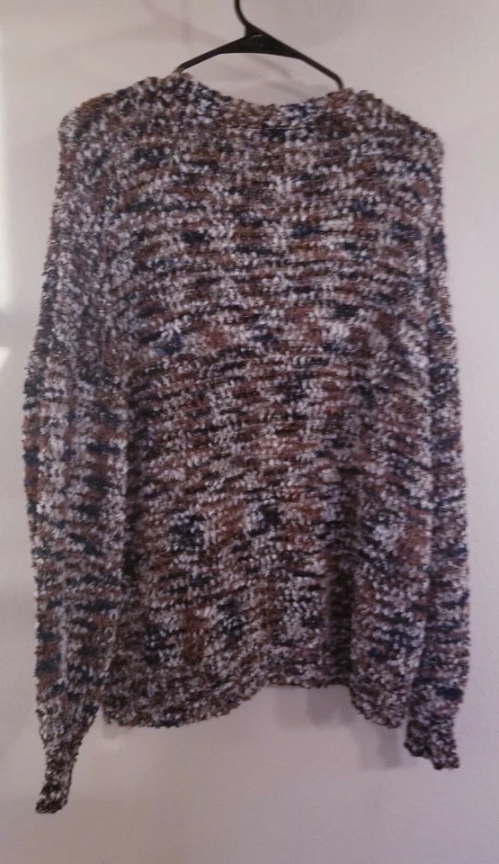 Suéter Maurices 0x Grueso Tejido Dorado Metálico Tan Lindo  Foto 2 de 4