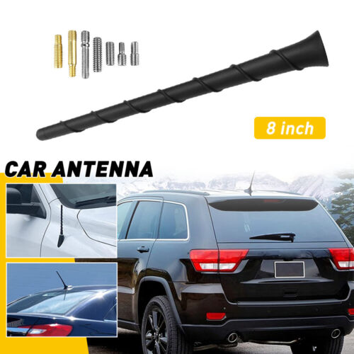 8" Car AM/ FM Radio Aerial Antenna Rubber Black For Dodge Journey 2009 2010-2020 - Picture 1 of 14