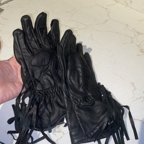 Woman’s Harley Davidson Leather Gloves Size M. Great Condition,See Pictures - Bild 15 von 15