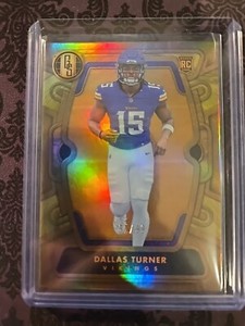 2024 Panini Gold Standard  Dallas Turner 91/99