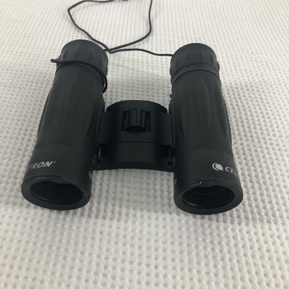 Celestron 12x25 Fully Coated Optics Binoculars Black with rope - Image 4 of 4
