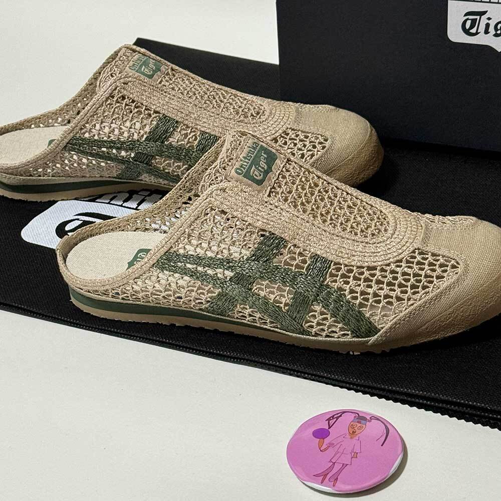 Onitsuka Tiger MEXICO 66 SABOT 1183C123.252 BEIGE/GREEN | eBay