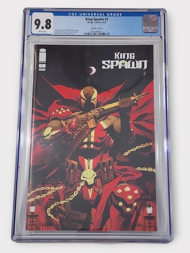 King Spawn #1 D Sean Gordon Murphy, ⚡️CGC 9.8 NM/M⚡️, Image Comics, 08/21