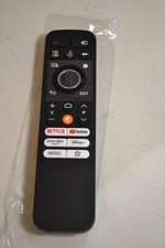 Voice Remote Rechargeable Black Smart Remote