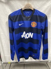 NIKE 2011-12 MANCHESTER UNITED AWAY L/S JERSEY US SZ LG