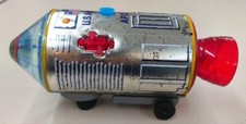 RARE Vintage Masudaya Apollo Rocket NASA Tin Toy Japan 60s F/S