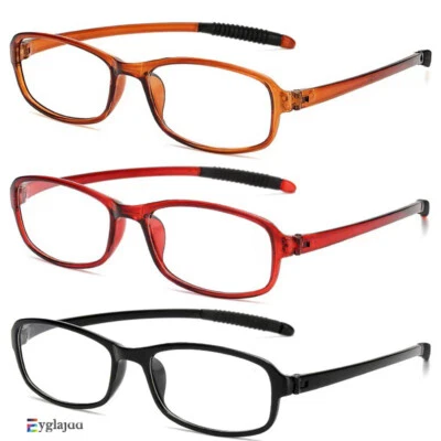 EYGLAJDD 3er-Pack Blaulichtfilter Lesebrille Herren Damen Leicht Lesehilfe flexibel