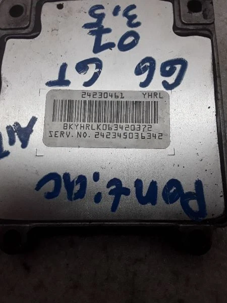 Transmission TCM Control Module 3.5L GT A/T 2007 PONTIAC G6 24230461 YHRL S-27P - Image 2 of 3