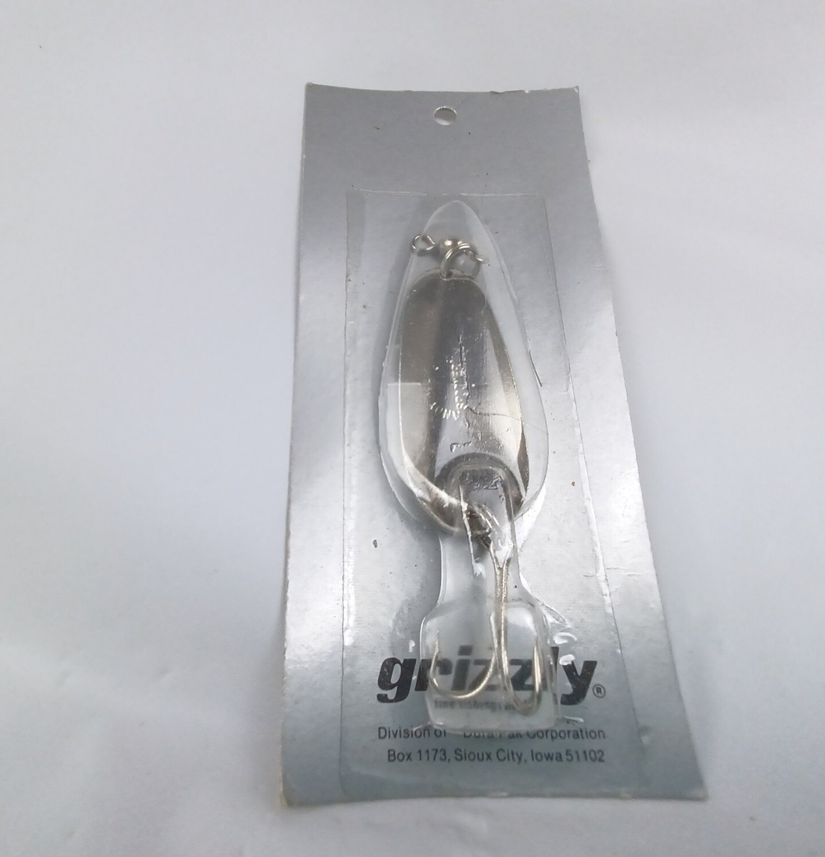 Vintage Grizzly Andy Reekers Spooner 1 Fishing Lure Silver | eBay