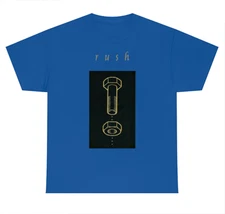 Rush band Counterparts album T-shirt blue Unisex All Sizes S-5Xl