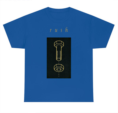 Rush band Counterparts album T-shirt blue Unisex All Sizes S-5Xl