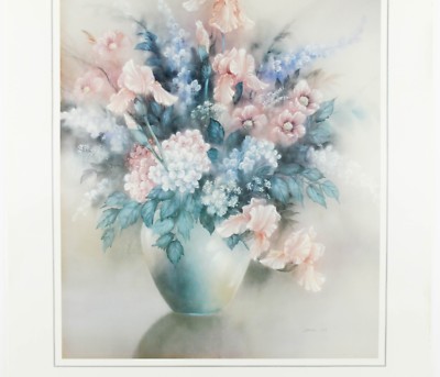 Lena Liu Imperial Graphics Large Flowers in Vase Painting 24 x 36