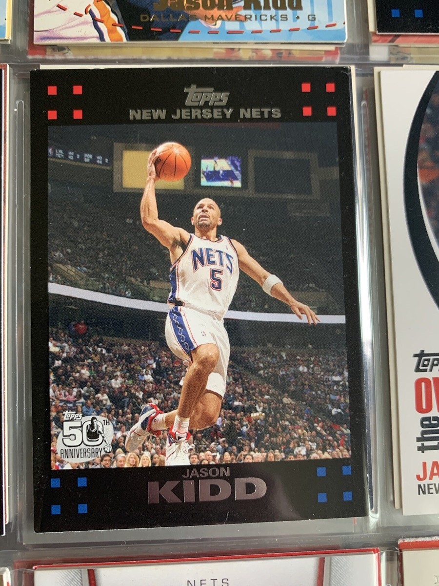 5 Jason Kidd NBA basketball cards. Head Coach Of The Dallas
