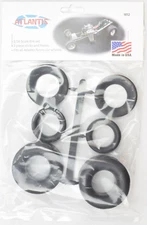 Atlantis 1:16 Funny Car Rubber Tire Set - For Atlantis & Revell Kits 1012