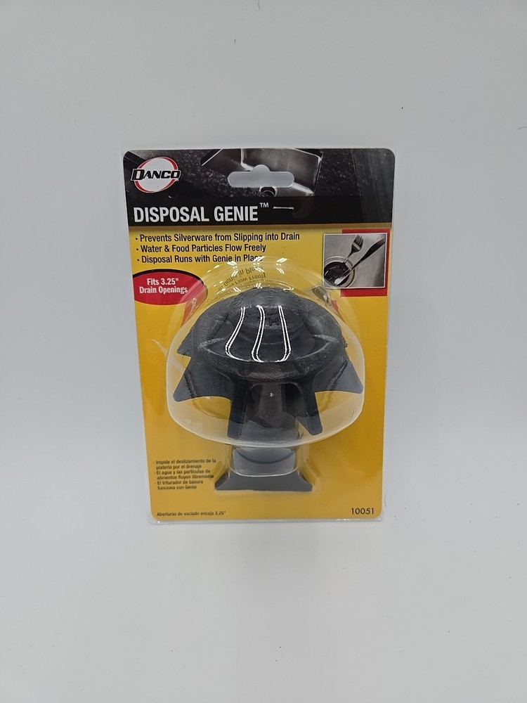 DANCO 10051 Black Disposal Genie Garbage Strainer