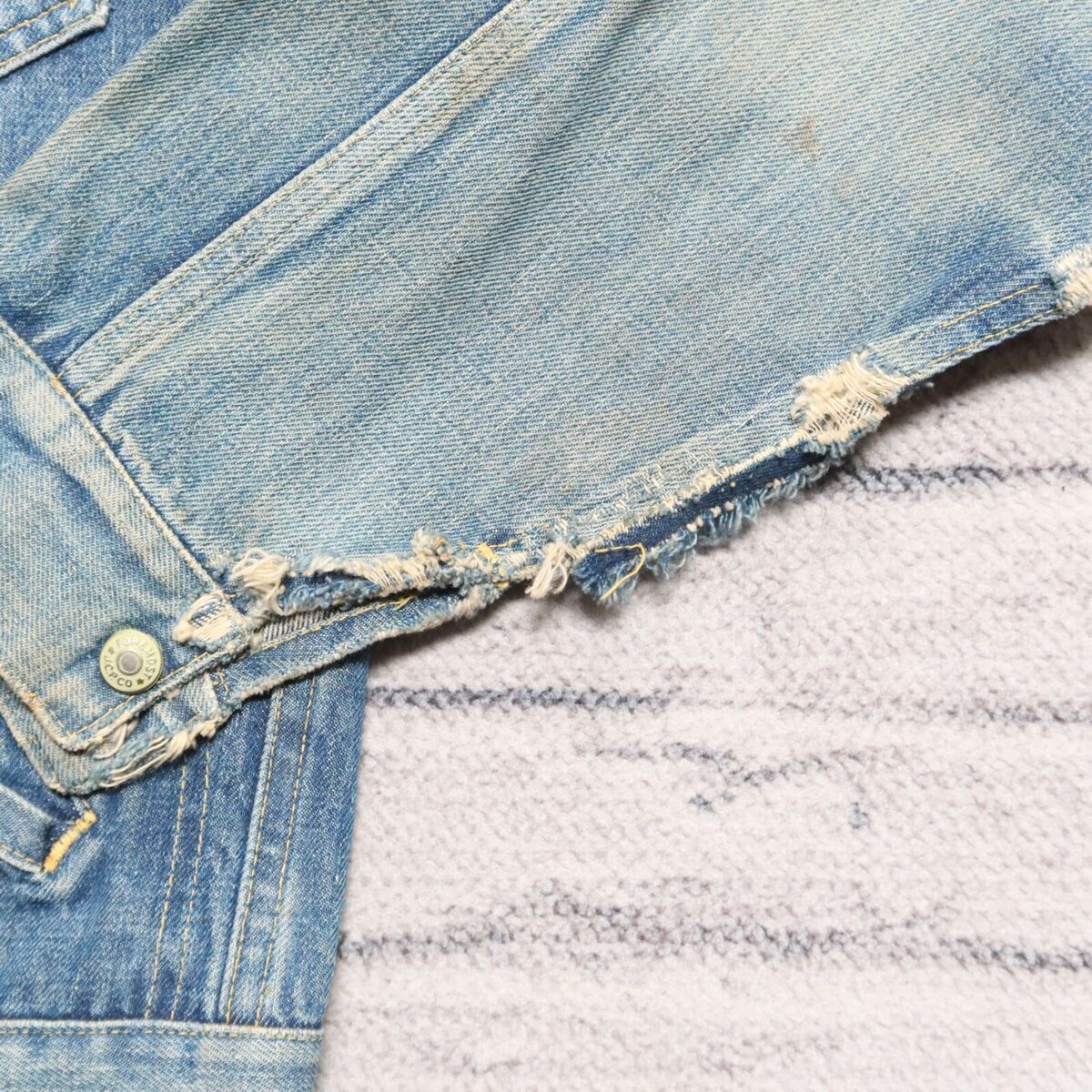 Vintage 50s JC Penney Foremost Type 2 Selvedge Denim Jean Vintage 50s JC Penney Foremost Type 2 Selvedge Denim Jean