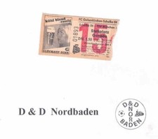 Ticket / Eintrittskarte   68/69   Liga   FC Schalke 04 - 1860 München