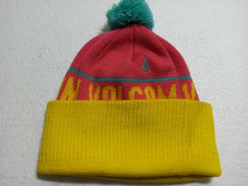 Volcom Beanie Hat One Size Winter Snow 