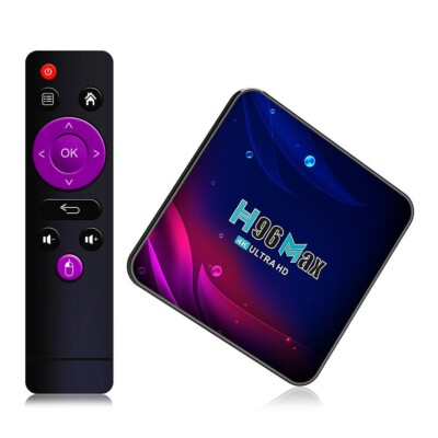 H96 Max Android TV Box 2GB 16GB Smart HD Player HDMI 4K 2,4G/5GHz WLAN