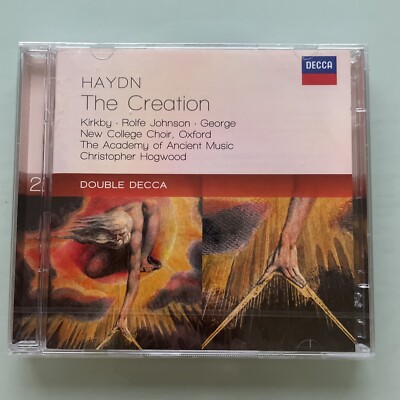 Haydn Die Schöpfung CD Christopher Hogwood neu versiegelt kostenloser Versand