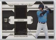 2024 Panini National Treasures Game Gear Swatches Dual 88/99 Zach DeLoach 19l7