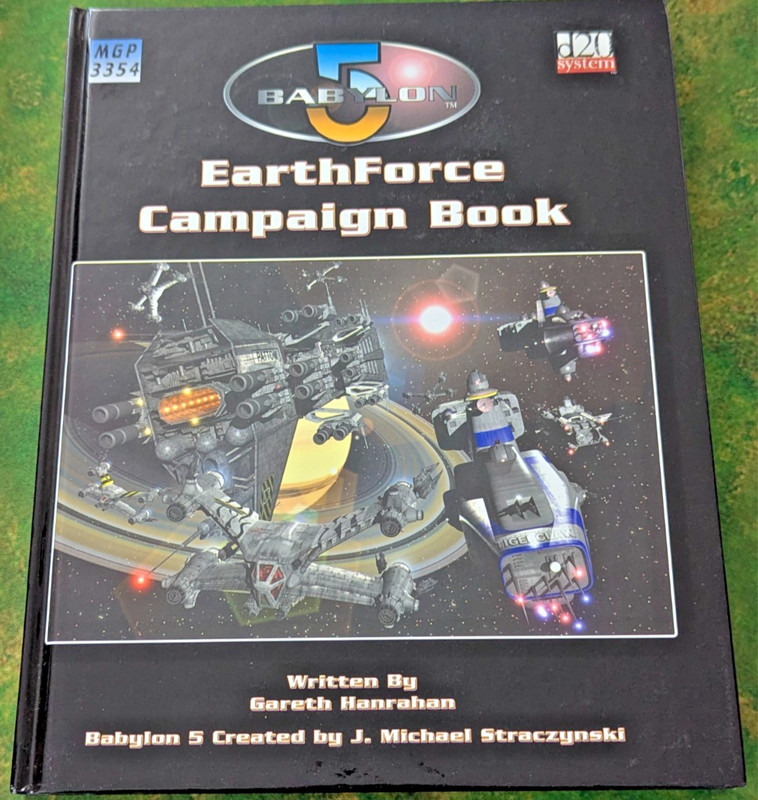 Babylon 5  RPG EarthForce Campaign Book (Hardcover 2005) Mongoose Publishing