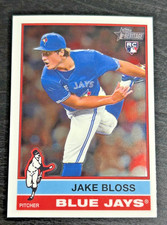 2025 Topps Heritage CHROME Jake Bloss ROOKIE #147 - Toronto Blue Jays