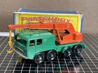 8-Wheel Crane Truck green #30 Matchbox Lesney w/ E4 Original Box