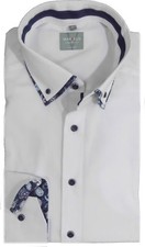 Marvelis Hemd Comfort Fit Button Down uni weiss 7072.14.18