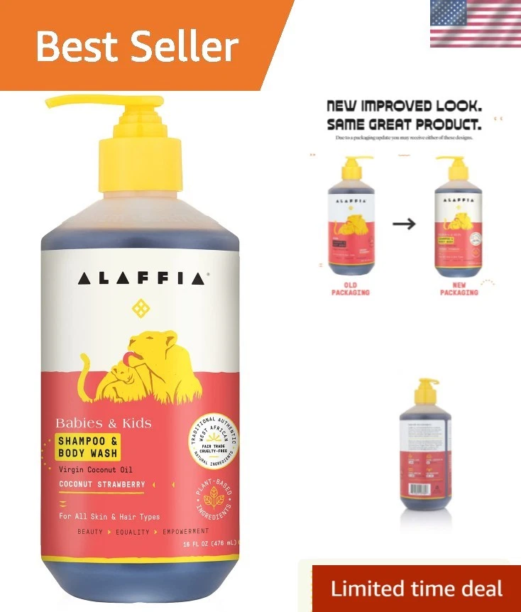 Babies and Kids Shampoo and Body Wash, Gentle and Calming Support for Soft Ha...
Opens in a new wind