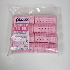 Vintage 1993 Goody Snap-Over Magnetic Rollers Jumbo 8 Pack new in sealed