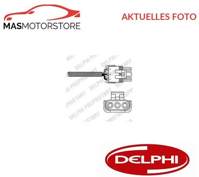 LAMBDASONDE LAMDASONDE DELPHI ES10990-12B1 A FÜR VAUXHALL CARLTON III