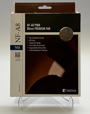 Noctua NF-A8 5V PWM 80mm Premium Case Fan, SSO2 Bearing, 5V Voltage, solo mining