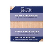 Satin Smooth Waxing Sticks   Small Wax Applicator Sticks, Wax Stick for Hair Rem