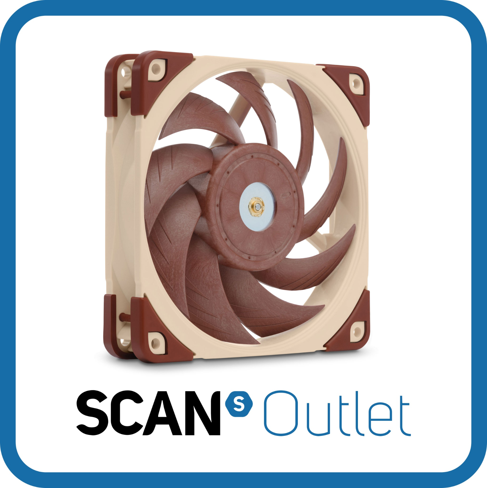 Noctua 120mm Premium Quality Silent Case Fan NF-A12x25-PWM
