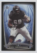 2014 Bowman Rookies Black Foil Cyril Richardson #89 0c6