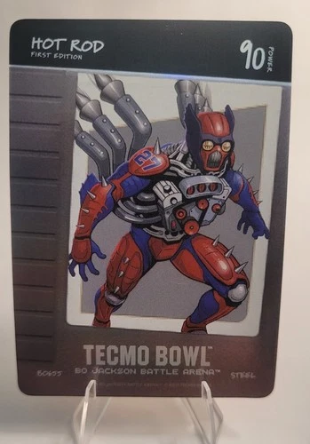 Battle Arena Tecmo Bowl `Hot Rod` Rodney Hampton `Blow On It` Variant SP 🔥
