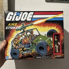 Hasbro G.I. Joe Retro 3.75 iInch A.W.E. Striker Exclusive Vehicle Crankcase...