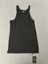 Emporio Armani Men's Black Stretch Tank Top US Size Medium