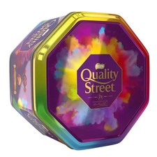 Image of Nestle Quality Street Milk And Dark Cremes Chocolate Tin, 1.936kg