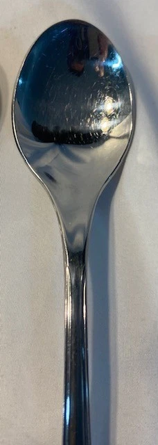 BMF Perlrand 6 Suppenlöffel 18/10 Edelstahl 19,5 cm Besteck Vintage - Bild 2 von 4