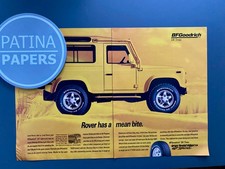 BF Goodrich Land Rover Defender USA Oldtimer 1997 Vintage Ad Werbung Reklame
