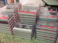 Cassette Tapes Lot of 62, Certron, TDK and Sony