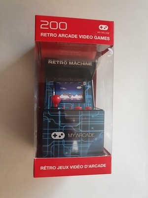 My Arcade Micro Player Retro Machine 200 Spiele Brandneu