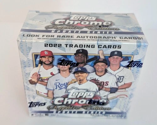 ✅2022 Topps Chrome Update Series Sapphire Edition Hobby Box Factory Sealed✅