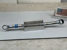 Craftsman =V= 12pt Box End Wrench, 3/8in. x 7/16in., Thin Profile, USA  Blue