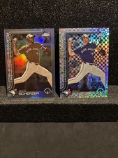 2025 Topps Chrome Baseball Max Scherzer Sepia and X Factor Toronto Blue Jays