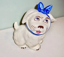 VINTAGE "RARE" 1940'S SHAWNEE MUGGSY "TOOTHACHE DOG" COOKIE JAR MINT CONDITION